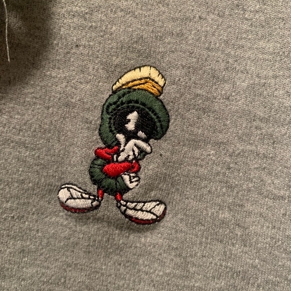 Vintage Looney Tunes Marvin the Martian Polo Shirt - Picture 2 of 4
